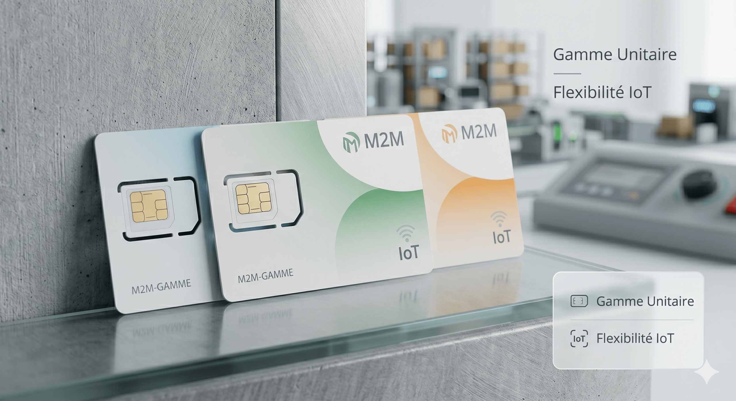 Carte SIM M2M – Forfait Data (Gamme Unitaire)