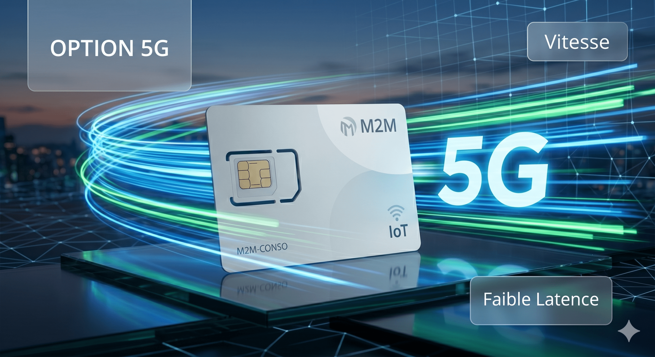 Option 5G – Carte SIM M2M