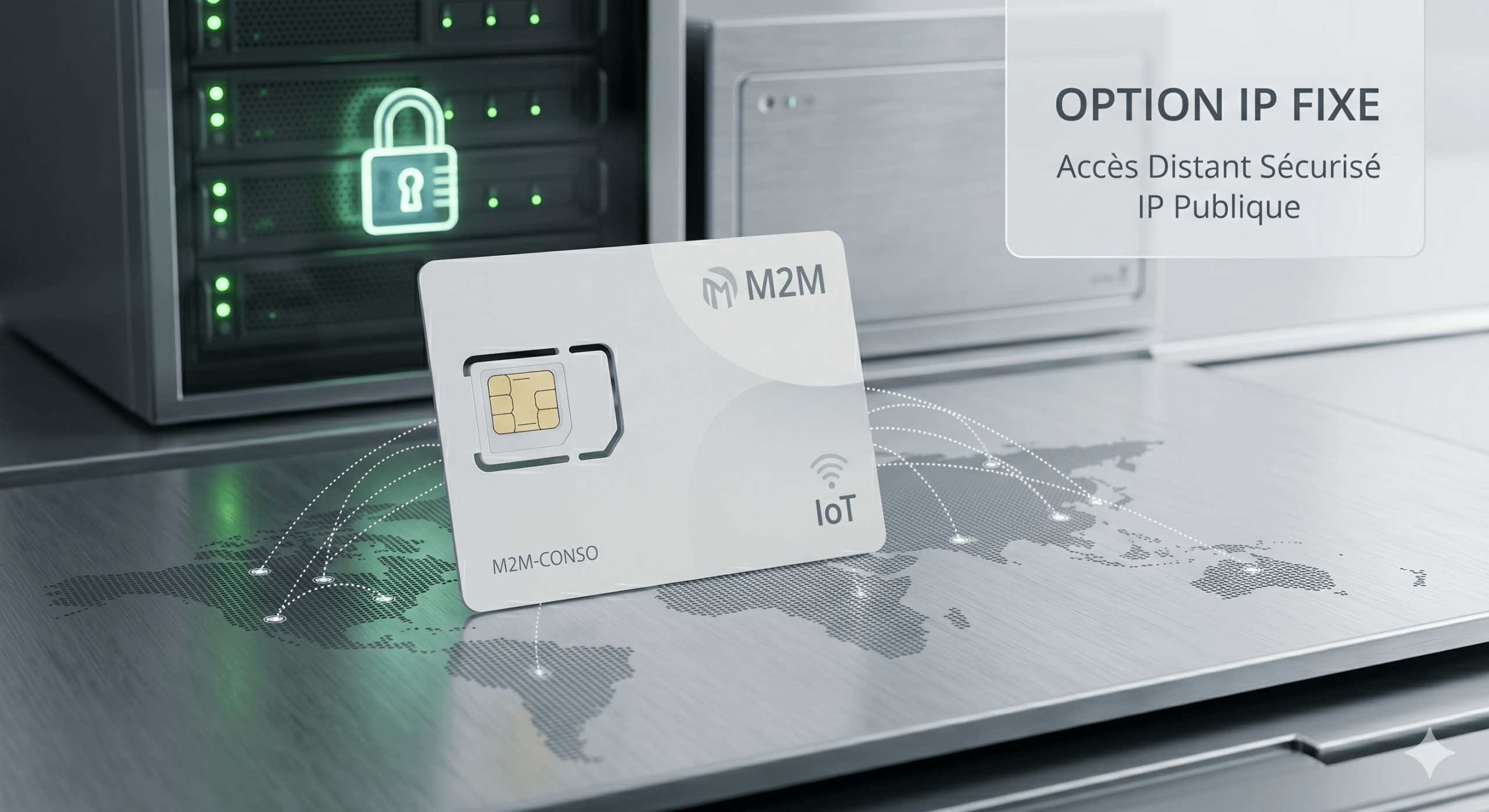 Option IP Fixe Publique – Carte SIM M2M