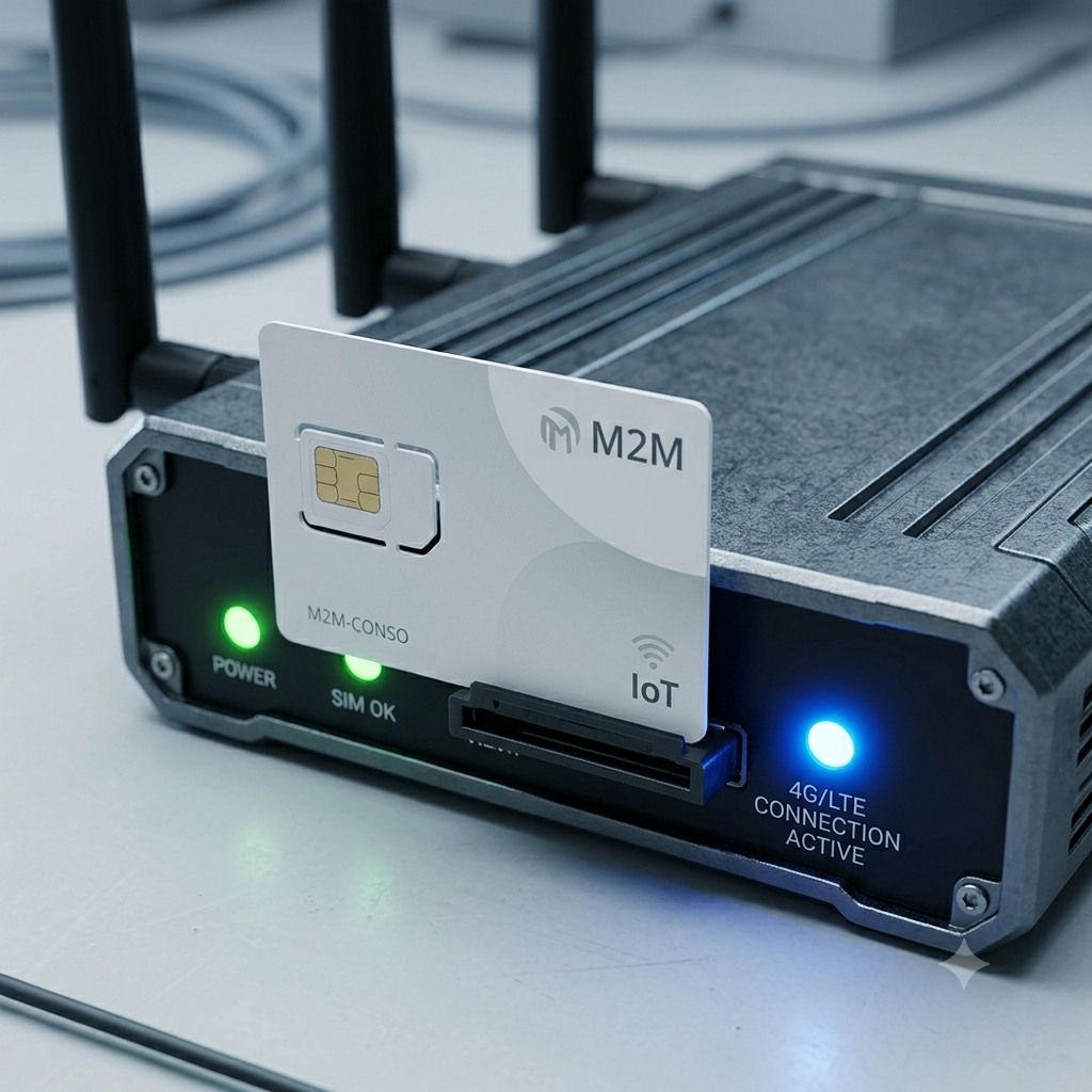 Routeur 4G – Carte SIM M2M